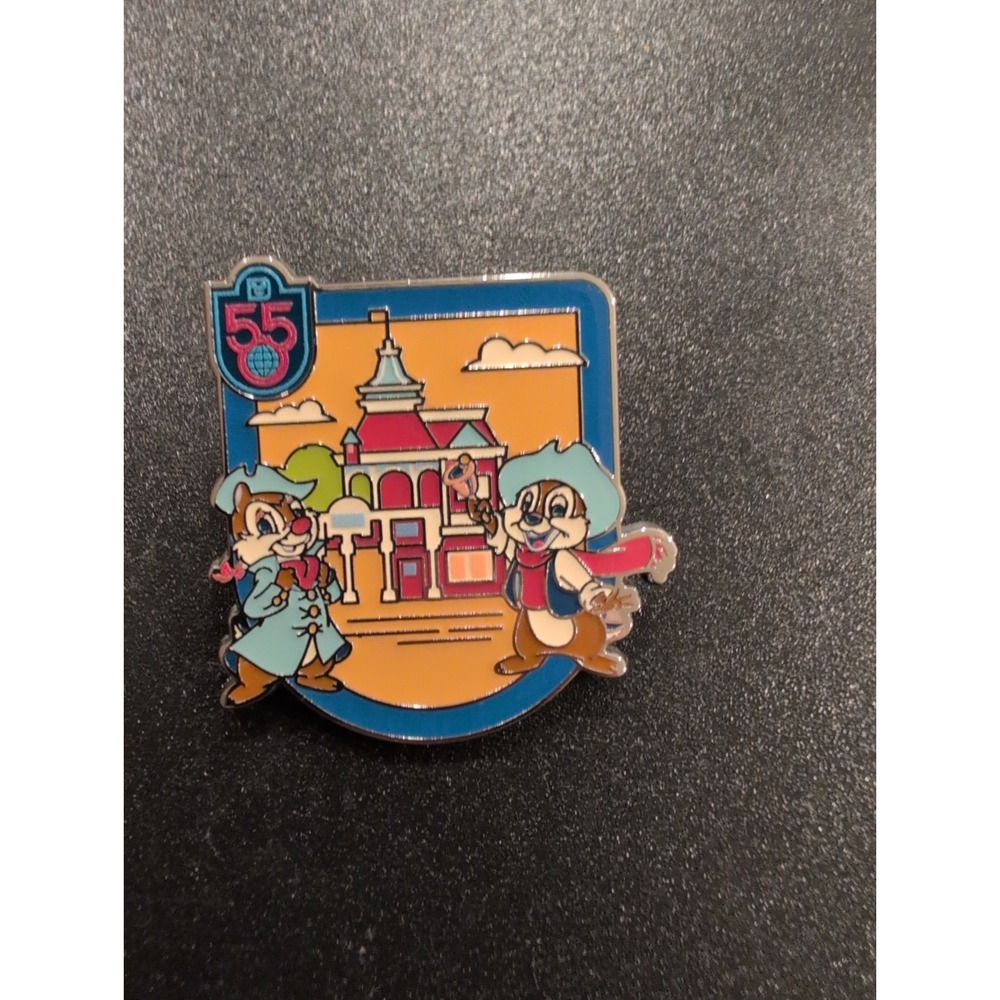 2026 Walt Disney World Parks 55 55th Anniversary Mystery Pin Chip & Dale ONLY